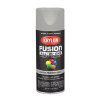 PAINT SPRY STN PEWTER GRY 12OZ