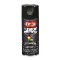 PAINT SPRY TEXTURED BLACK 12OZ
