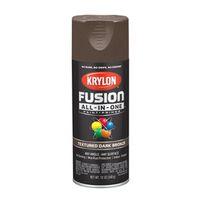 PAINT SPRY TXTRD DK BRNZE 12OZ