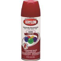 PAINT SPRAY GLO CHRY RED 12OZ