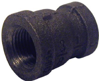 1/2x1/8 BLK Coupling
