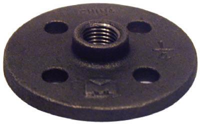 3/8" BLK FLR Flange