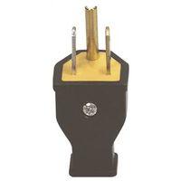 BLACK GROUNDED PLUG