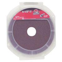 4-1/2 FIBER DISC 36GRIT 3PK