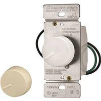 SWITCH DIMMER RTRY WHT/IVRY