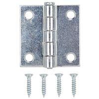 HINGE UTILITY STEEL 2X2IN ZN