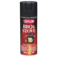 PAINT SPRAY HIGH HEAT BLK 12OZ