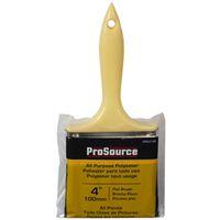 BRUSH FLAT POLY ECONOMY 4IN