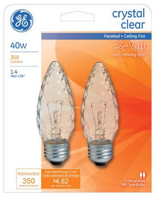 GE 40W Facet Fan Bulb