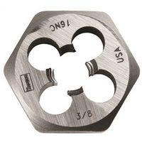 DIE HEXAGON 3/8IN-24NF STEEL
