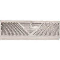 REGISTER BASEBOARD 15IN WHT