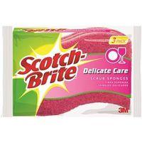 DELICATE DUTY SCRUB SPONGE 3PK