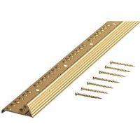 GRIPPER CARPET ALUM SATBR 36IN