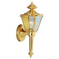 FIXTURE PORCH WLMT 1LT POL BRS