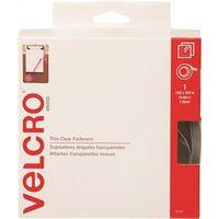 FASTENER VELCRO TAPE 15FT CLR