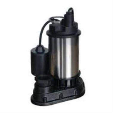 1/2 HP SUBMERSIBLE SUMP PUMP WITH DIRECT-IN TETHER FLOAT...