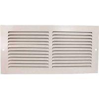 REGISTER BASEBOARD 14X6IN WHT