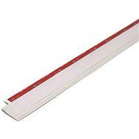 DOORSWEEP VINYL SLFADH BR 36IN