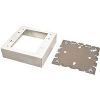 1-3/8IN 2GANG IVORY OUTLET