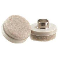 GLIDE FURNITURE ALMOND 7/8IN