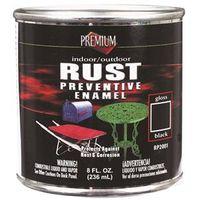 PAINT RUST OBS GLO BLACK 1/2PT