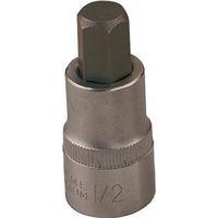 SOCKET HEX BIT 12MM 1/2DR MET