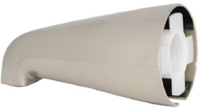SPOUT TUB W/O DIVERTR BRSH NKL