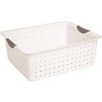 BASKET 15.9X12.9X6 WHT