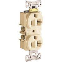 RECEPTACLE DPLX IVORY 20A/125V