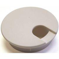 GROMMET DESK PURE WHT 2-1/2IN