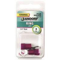 TERM RING 8ST NYL INS 1/4