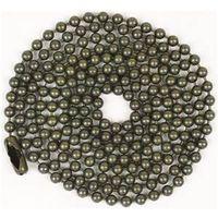 CHAIN BEAD W/CON NO 6 3FT BRS