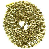 CHAIN BEAD W/CON NO 6 3FT BRS