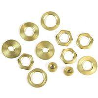 LOCKNUTS ASSORTED SOLID BRASS