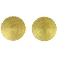 CAP LOCK-UP 1/8IP BRASS FINISH