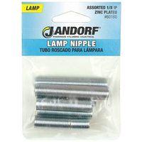 NIPPLE 1/8IP ASSORTED ZINC PLT