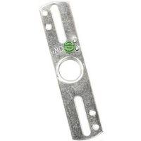 CROSSBAR 4IN FLAT 3/8 IP ZINC