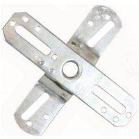 CROSSBAR 4IN OFFSET 1/8IP ZINC