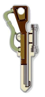 KEY BLANK RIFLE KWIKSET