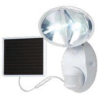FLOODLIGHT SOLAR HAL MOTN WHT