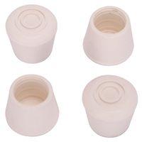 LEG TIP RUBBER 3/4 INCH WHITE