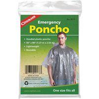 PONCHO PLSTC ONE SZ CLR