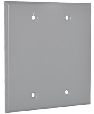 ME GRY WP 2G BLNK COVER