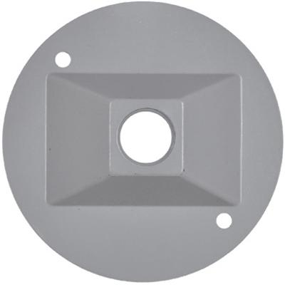 ME GRY RND LAMP COVER