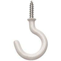 4PK 7/8" WHT Cup Hook