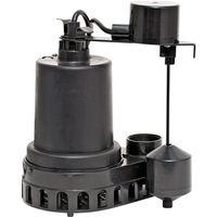 SUMP PUMP VERT PLAST 1/2HP