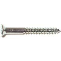 SCREW WOOD PH ZINC 8X1-1/2