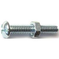 SCRW MACH COMBO RND 1/4X1-1/2