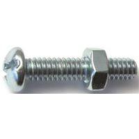 SCRW MACH COMBO RND 1/4X1-1/4