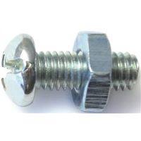 SCRW MACH COMBO RND 10-32X1/2